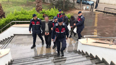 Define için kaçak kazıya 2 tutuklama