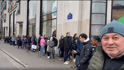 Cemal Enginyurt Paris’teki kuyrukları yerinde anlattı. ''Avrupa'da geçinemiyorlar'' diyen Erdoğan’a seslendi