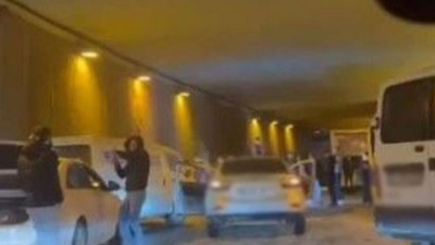 Asker eğlencesi için tüneli trafiğe kapattılar