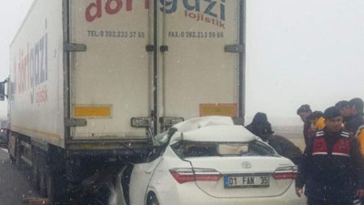 Tırla çarpışan otomobilin sürücüsü hayatını kaybetti