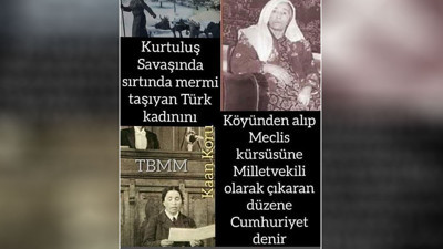 Köyünden alıp meclis kürsüsüne milletvekili olarak çıkaran düzene cumhuriyet denir