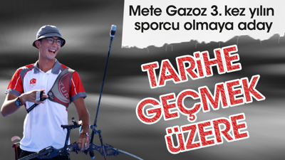 Mete Gazoz'a büyük onur. Tarihe geçebilir