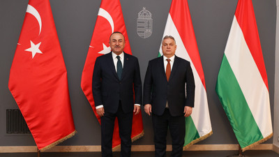 Çavuşoğlu, Macaristan Başbakanı Orban ile görüştü