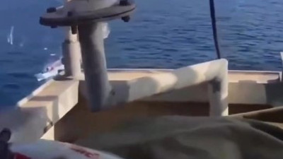 Korsanlarla gemi güvenliğinin çatışması sosyal medyayı salladı