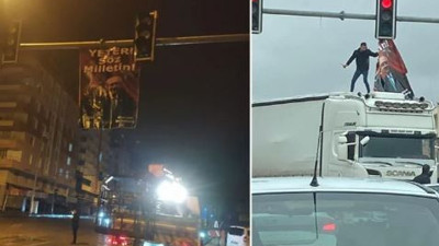 Diyarbakır’da Kılıçdaroğlu’nun ‘Yeter söz milletin’ pankartı polis tarafından indirildi