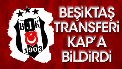 Beşiktaş Hadziahmetovic'i duyurdu