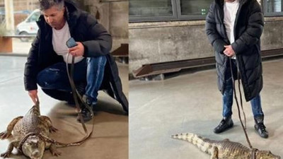 Almanya’nın konuştuğu Türk piyango milyarderi evcil hayvan olarak timsah aldı