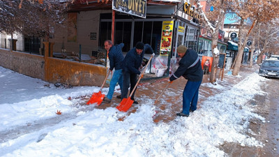 Kahramanmaraş'ta kar yağışı etkili oldu
