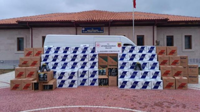 Afyonkarahisar'da 1 milyon 820 bin makaron ele geçirildi