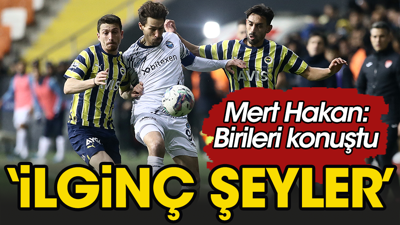 İlginç şeyler oluyor: Mert Hakan Yandaş kimi hedef aldı