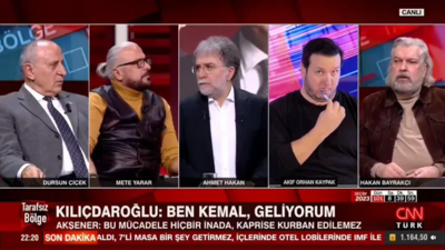 Şahan Gökbakar, canlı yayında tırnak kesen Hakan Bayrakçı'yı fena ti'ye aldı. Kendini programa yerleştirdi