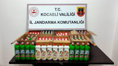 Jandarmadan sahte deterjan operasyonu