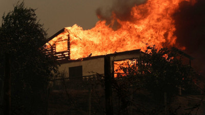 Şili'de orman yangınlarında can kaybı 22'ye yükseldi