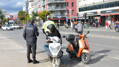 Bin 81 sürücüye ceza kesildi