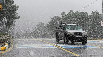 İstanbul'da beklenen kar yağışı başladı