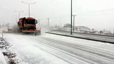 İç Anadolu'da kar yağışı etkili oluyor