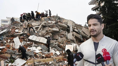 Kahramanmaraş'ta enkaz altındaki 8 güreşçi kurtarıldı