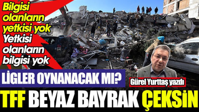 Liglere beyaz bayrak çekin