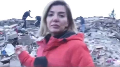“Arkamdaki enkazda kuzenim var” tv100 muhabiri gözyaşlarını tutamadı