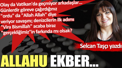 Allahu ekber…