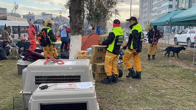Tayvan'dan 44 kişilik arama kurtarma ekibi Adıyaman'da