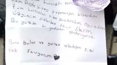 7 yaşındaki Eylül'den deprem bölgesine ağlatan mektup. Biriktirdiği harçlığı ile aldığı saati gönderdi. Gönderemediği para için özür diledi