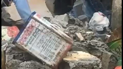 5 kişi göçük altında kurtarılmayı bekliyor. İYİ Partili Uğur Poyraz oradaydı. Ekipman yok, kimse yok