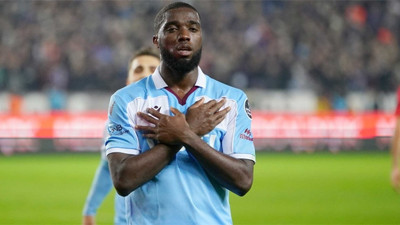 Derbide kadroda yoktu. Trabzonspor'da flaş Djaniny gelişmesi