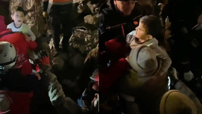 Adıyaman’da 4 çocuk 64 saat sonra sağ çıkartıldı, ilk sözü “annem nerde” oldu