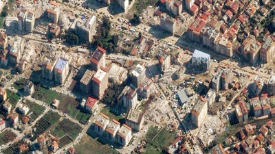Depremin uydu görüntüleri ortaya çıktı. Yüreği yetmeyen bu fotoğraflara bakmasın