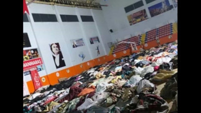 Depremin ardından söylenebilecek hiçbir şey bırakmayan fotoğraf