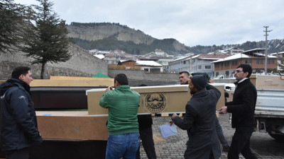 Kastamonu'dan deprem bölgesine 2 bin tabut