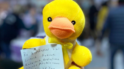 Deprem bölgesine duygulandıran yardım