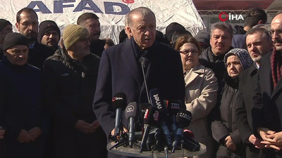 Erdoğan'dan itiraf: Müdahaleleri arzu ettiğimiz hıza ulaştıramadığımız bir gerçektir