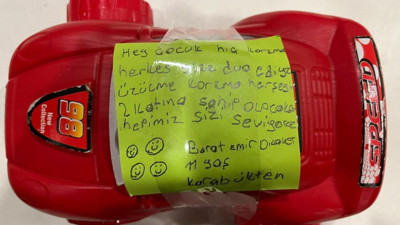 Karabük'ten deprem bölgesindeki çocuklara oyuncağını yolladı