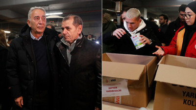 Adnan Polat gözyaşlarıyla yardıma Nef Stadı'na koştu