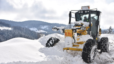 Sinop’ta 74 köy yolu ulaşıma kapandı