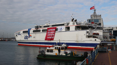 İBB'nin iki feribotu Hatay'a gidecek