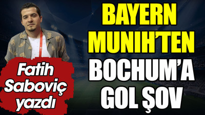 Bayern Münih'ten Bochum'a gol şov