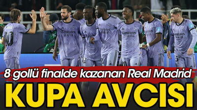 Çılgın final: 8 gollü maçta kupayı Real Madrid kaptı