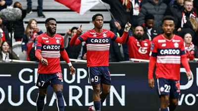 Jonathan David fırtınası. Lille'i zafere taşıdı