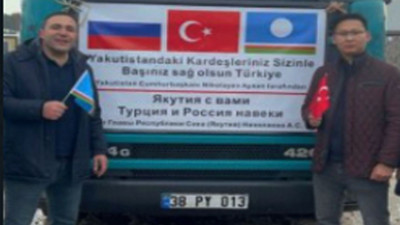 Yakut Türkleri depremzede kardeşlerini unutmadı. 10 Bin kilometre öteden gelen yardım