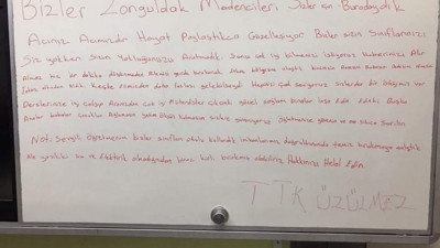 Deprem bölgesindeki gönüllü madencilerden öğrencilere anlamlı mesaj
