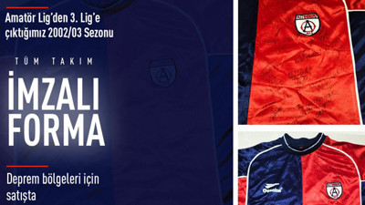 Altınordu şampiyonluk formasını satışa çıkardı