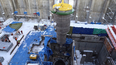 Rosatom, MBIR reaktör kabını tasarım konumuna yerleştirdi