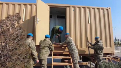 TSK deprem bölgesinde 235 seyyar banyo ve tuvalet kurdu