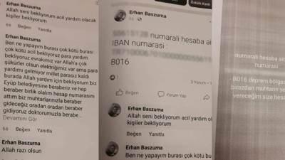 Depremzedeyim deyip acil yardım isteyen dolandırıcı ATV'de temizlik görevlisi çıktı