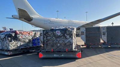 Gürcistan’dan 100 tonluk yardım