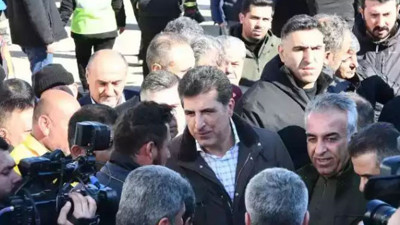 Barzani deprem bölgesine ziyaret gerçekleştirdi