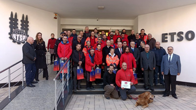 Enkazdan 31 kişiyi kurtaran Bulgar ekip, ülkesine döndü